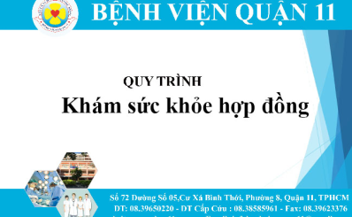 Quy trình khám sức khỏe hợp đồng